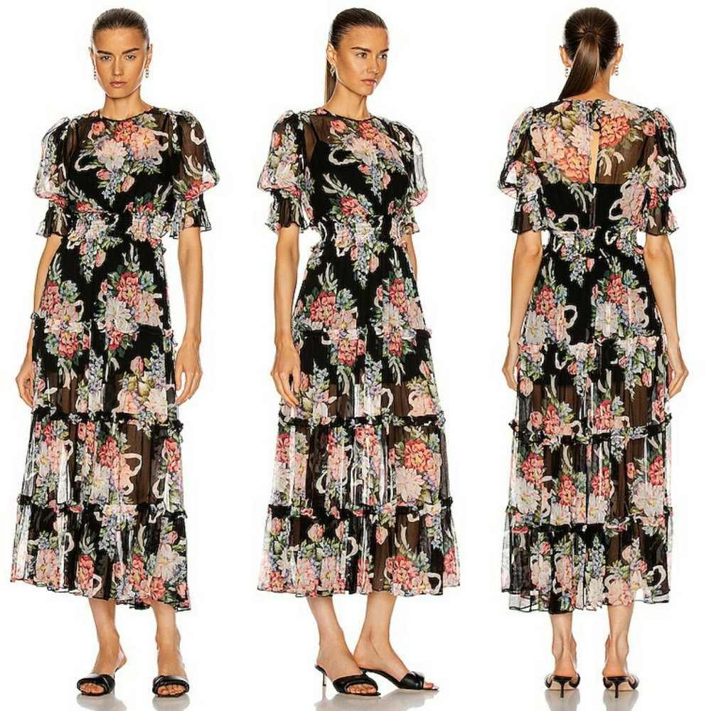 Alice McCall floral midi dress